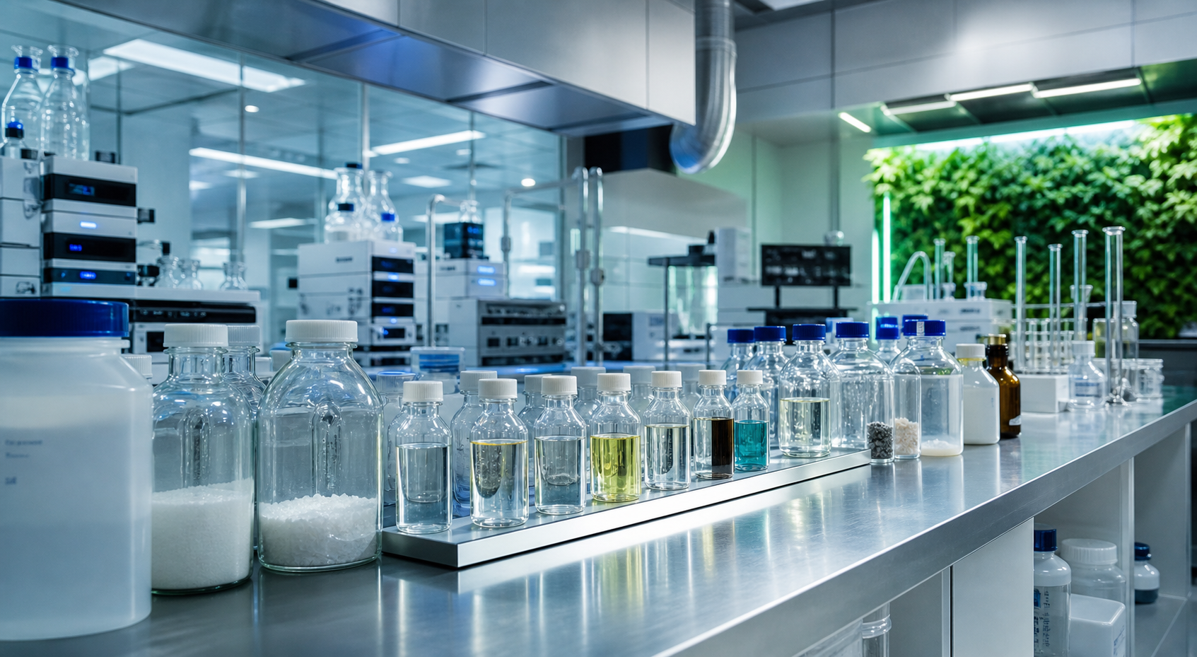 POLY product packaging and treatment chemistry visual